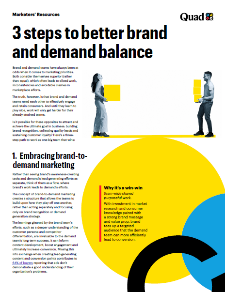 Better brand and demand balance tips