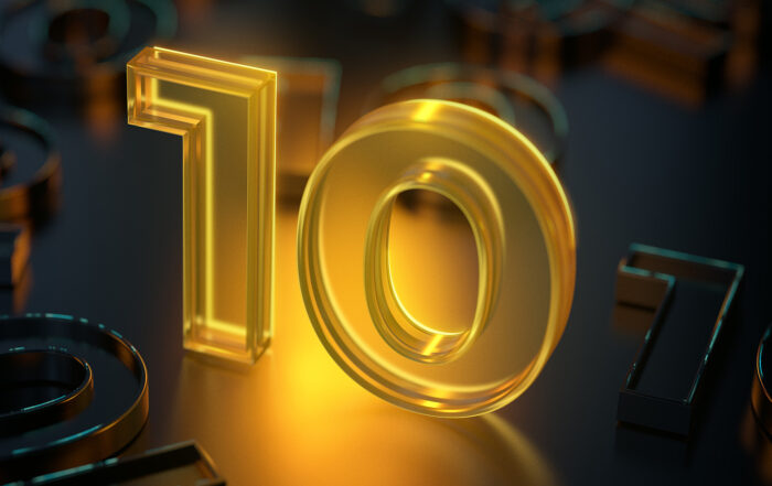 Gold number 10