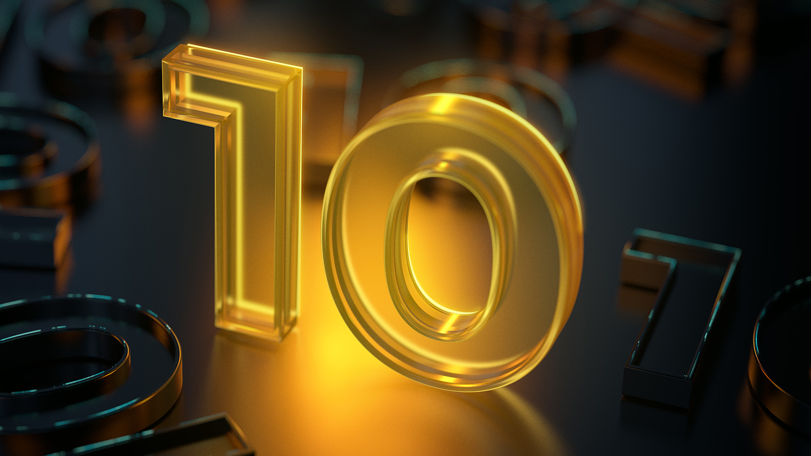 Gold number 10